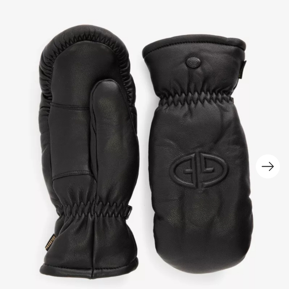Goldbergh Hilja Mittens Gloves in Black
